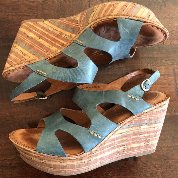 Born Wedge Sandals - Picture 1 of 9